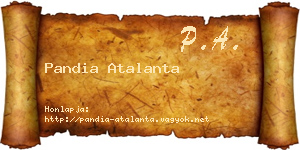 Pandia Atalanta névjegykártya